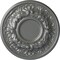 Ekena Millwork Odessa Ceiling Medallion (Fits Canopies up to 2 1/2"), Hand-Painted Silver, 7 1/2"OD x 1 1/8"P CM07ODSLS - alternate 1